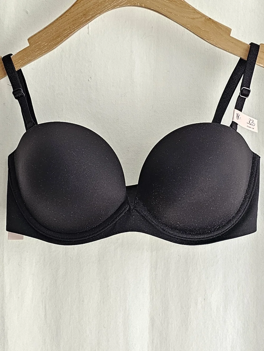 Victoria's Secret INVISIBLE Black Strapless Push-up Bra - Picture 4 of 15
